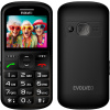EVOLVEO EasyPhone XS, mobilní telefon pro seniory, černý