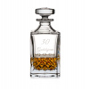 Gravírovaná whisky fľaša Grosvenor - gratulujeme