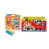 Chodníkové kriedy BABY MAXI COLORED Carioca 6 ks-CARIOCA + MOVEO Modelovacia hmota plávajúca-neónová 6 ks 300g-MOVEO