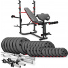 Hop-Sport Činkový set PREMIUM 135kg s lavicou HS-055