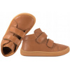 FRODDO G2130342-10 BAREFOOT ČLENKOVÉ TOPÁNKY DETSKÉ POLTOPÁNKY KOŽENÉ koňak 22
