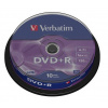 Verbatim DVD+R 4,7GB 16x, 10ks