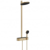 Hansgrohe Sprchový systém Pulsify S s termostatickou batériou, brúsený bronz 24240140