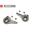 GIVI Z2454R pár mechanizmov pod bočné úchyty plexi prilby 50.4 Sniper