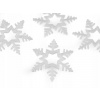 Pena snehová vločka priemer 10 cm