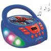Hudobná hračka Lexibook Spider-Man Bluetooth CD prehrávač so svetlami (3380743089928)