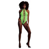 Ouch! Glow in the Dark High-Cut Body Neon Green
