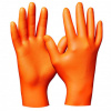 Rukavice NITRIL ORANGE veľkosť L oranžové 50ks