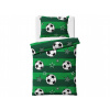 TipTrade Obliečky bavlna Futbal 140 × 200, 70 × 90 cm