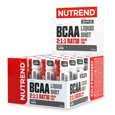 Nutrend BCAA LIQUID SHOT 20x60 ml