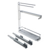 Kesseböhmer Plnovýsuvný kôš na utierky 15-3D / Arena Style Pravý 150 mm