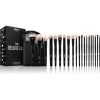 BPerfect The Deluxe Edit štetec na obočie 1 ks + štetec na očné tiene 5 ks + štetec na očné linky 1 ks + plochý štetec na očné tiene 3 ks + guľatý štetec na očné tiene 2 ks + guľatý štetec na make up