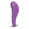 Detangler Purple rozčesávacia kefa na vlasy s rukoväťou
