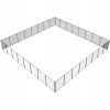 SucceBuy Plot do bazéna 1,21x29,26M čierny Odnímateľný plot pre deti