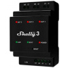 relé pre lištu din shelly pro 3 wi-fi