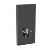 Geberit Monolith Plus - Sanitárny modul na závesné WC, 101 cm, spodný prívod vody, sklo/čierna 131.221.SJ.7