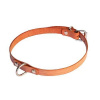COBBYS PET Obojok z pravej kože 40cm/10mm prírodná hnedá (COBBYS PET Obojok z pravej kože 40cm/10mm prírodná hnedá)
