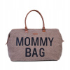 CHILDHOME VEĽKÁ TAŠKA MOMMY BAG Teddy Soft Bear Čokoládové jahňacie rúno