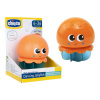 CHICCO Hračka do vody Medúza tancujúca 6m+ 11x11x15 oranžová