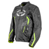 streetová bunda SPORTSTER 4SQUARE - pánska čierno-žltá fluo 2025 Veľkosť: 3XL, Veľkost: 3XL