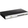 D-Link DGS-1210-10MP Riadený L2 Gigabit Ethernet (10/100/1000) Podpora napájania cez Ethernet (PoE) Čierna, Šedá (DGS-1210-10MP/E)