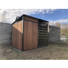 Drevený záhradný domček 4x2m