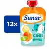 Sunar Cool ovocné vrecko banán marhuľa jogurt 12 x 110 g