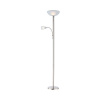 GLOBO BLADE 58931LED stojanová lampa E27 LED 8,8W 230V+E14 LED 3W 230V