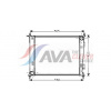 AVA Clever Choice Chladič motora KAA2143