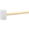Kladivo Strend Pro HM221 450 g, gumené, WhiteHead, drevená rúčka, dĺžka násady 310mm