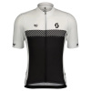 Scott RC Team SS biely cyklistický dres , Veľkosť textil M
