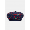 Kangol baretka dámska TROPIC CHERRY JAX BERET K3819.NV411 tmavomodrá S