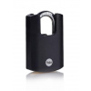 Zámok Yale Y121B/40/125/1, High Security, visiaci, čierny, 46 mm, 3 kľúče