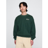 GAP Oversize mikina s logom VintageSoft Zelená S Zelená Zelená