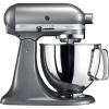KitchenAid Artisan 5KSM125 stříbrná (5KSM125ECU) + Akční set KitchenAid krouhač / kráječ zeleniny 5KSMVSA