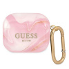 Kryt Guess Case Apple Airpods 3 Gua3Unmp (Marble Collection) Pink