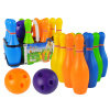 LEAN TOYS Farebná bowlingová sada - 10 ks