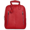 Vuch Dámsky kožený batoh Kalimba Red