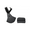 Boba Nosidła Boba Buddy Sling Ergonomický bedrový nosič na bok (8–20 kg), 100% bavlna, šedý