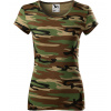 Malfini Camo pure Dámske tričko C22 camouflage brown S