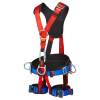PORTWEST Portwest FP19 4 bodový postroj Comfort Plus - Červená Červená,