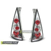 Zadné svetlá, lampy Citroen C3, 2002-2005, číre/chróm