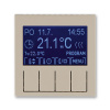 ABB, s.r.o. Levit - 3292H-A10301 18 - Termostat digitálny-ovládacia jednotka - macchiato/biela