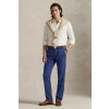 Ľanové nohavice Polo Ralph Lauren 710901796 tmavomodrá 32/32