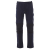 PAYPER WORKER TECH 001405-0406 / Pracovné nohavice do pása - navy blue/black XXS