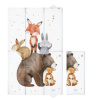 Ceba Podložka cestovná Basic Forest Friends 60x40