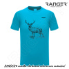 Tričko RANGER® - JELEŇ - g S Modrá