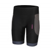Zone3 Ltd Women's Aquaflo Plus Shorts - BLACK/GREY/NEON PINK Veľkosť: L