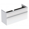 GEBERIT SMYLE SQUARE 118,4 x 47 x 61,7cm skrinka pod umývadlo so zásuvkami, biela lesklá, 500.355.00.1