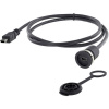 Mini USB 2.0 typ B vstavateľná zásuvka Encitech M16 1310-1011-05 encitech Množstvo: 1 ks; 1310-1011-05